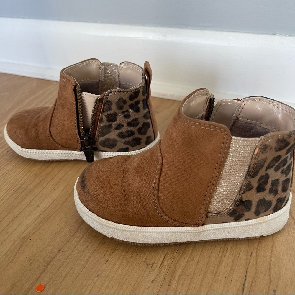 Dr. Scholl’s Novah Leopard Toddler Boots - Picture 7 of 8